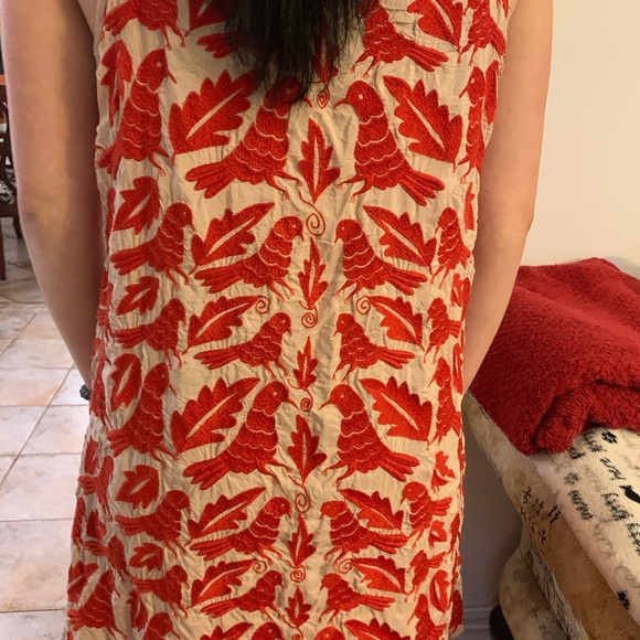 Juicy Couture woman’s little short summer dress with stitched birds - Picture 3 of 15